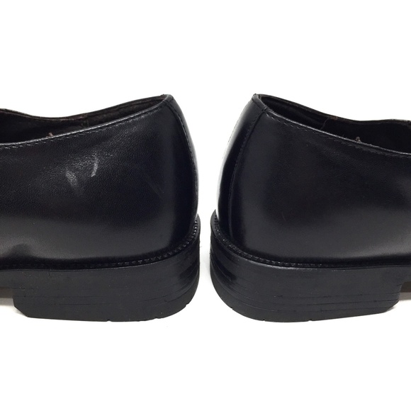 Preowned J Murphy Black Leather Men's Loafer - Picture 4 of 5